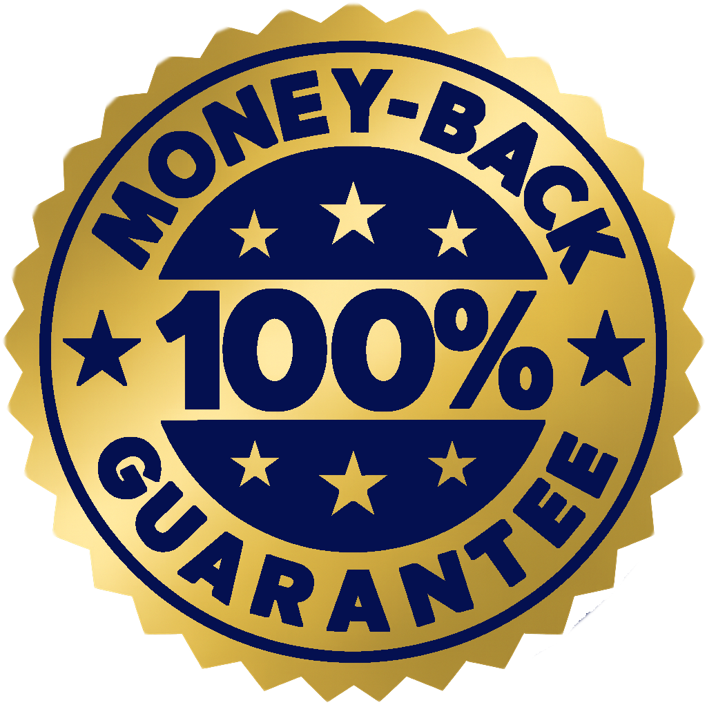 100% Money-Back Guarantee
